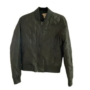 Wet Seal Olive Green Bomber Jacket